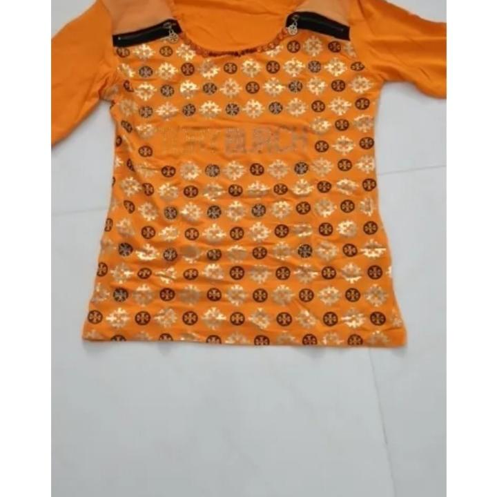 تیشرت زنانه نارنجی