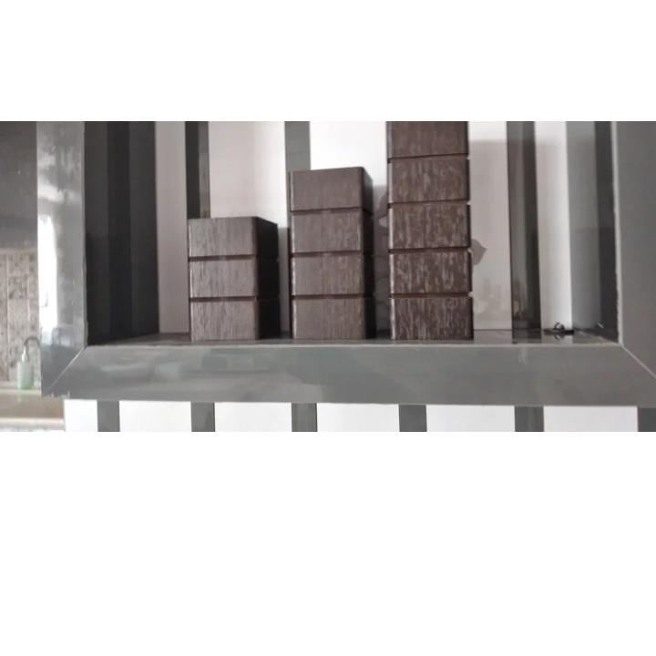 شمع دکوری قهو ه ای