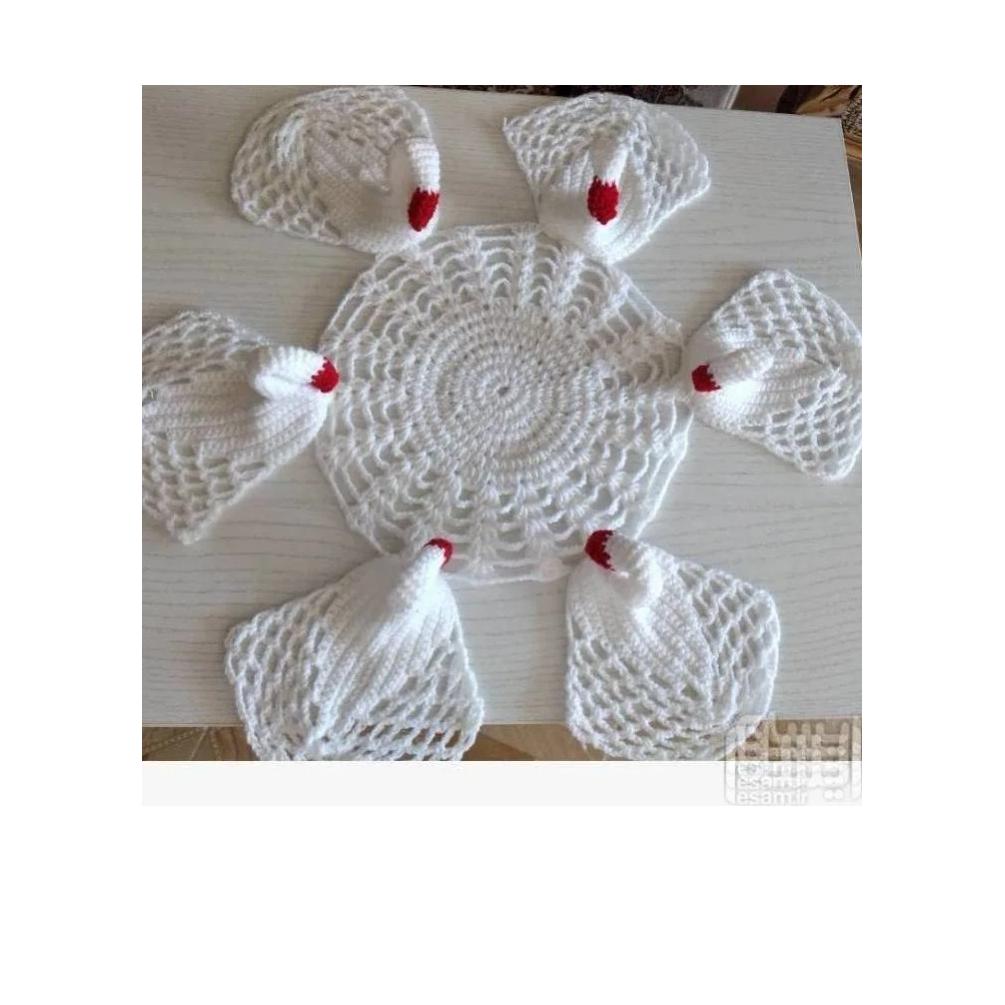 رومیزی دکوری مرغابی