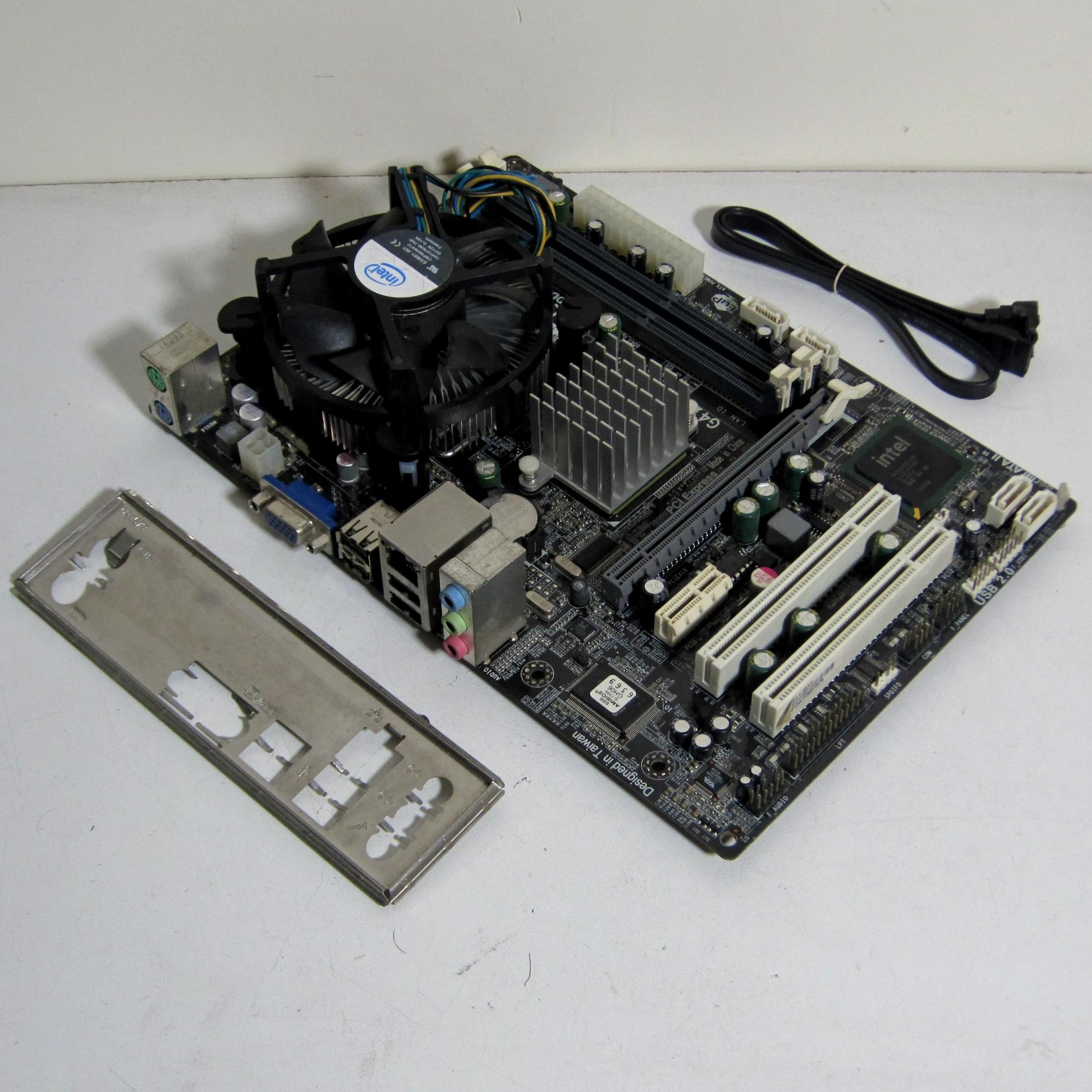 ECS G41T M13 , INTEL 5200 , FAN سالم