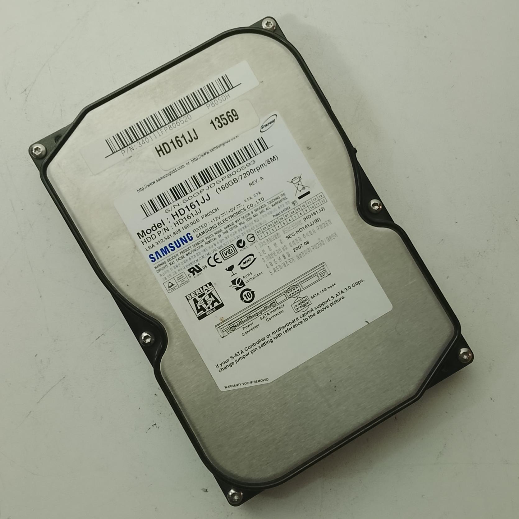 هارد سامسونگ ساتا Samsung SATA 160 GB
