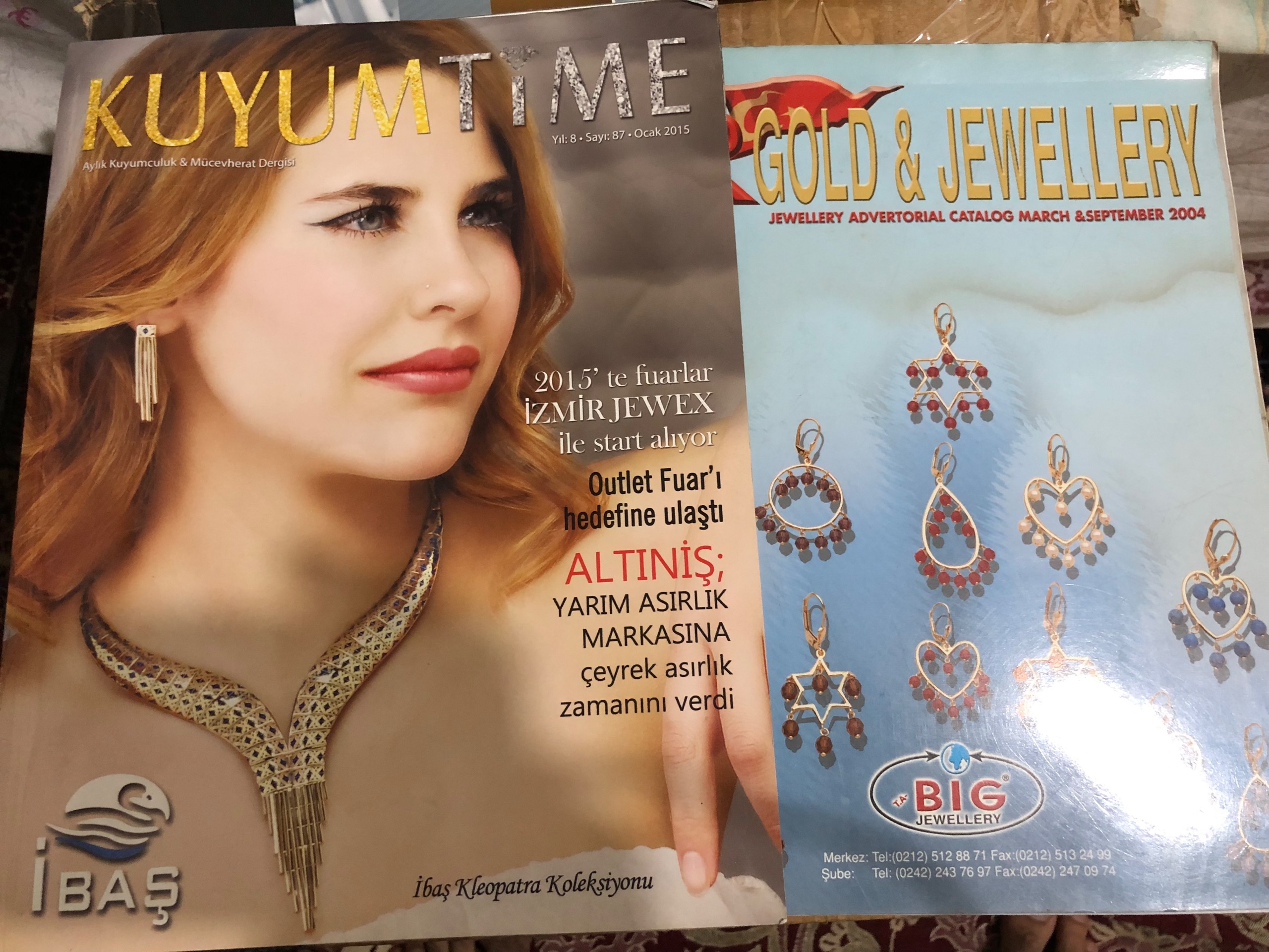 2 عدد کاتالوگ ترکیه طلا و جواهر