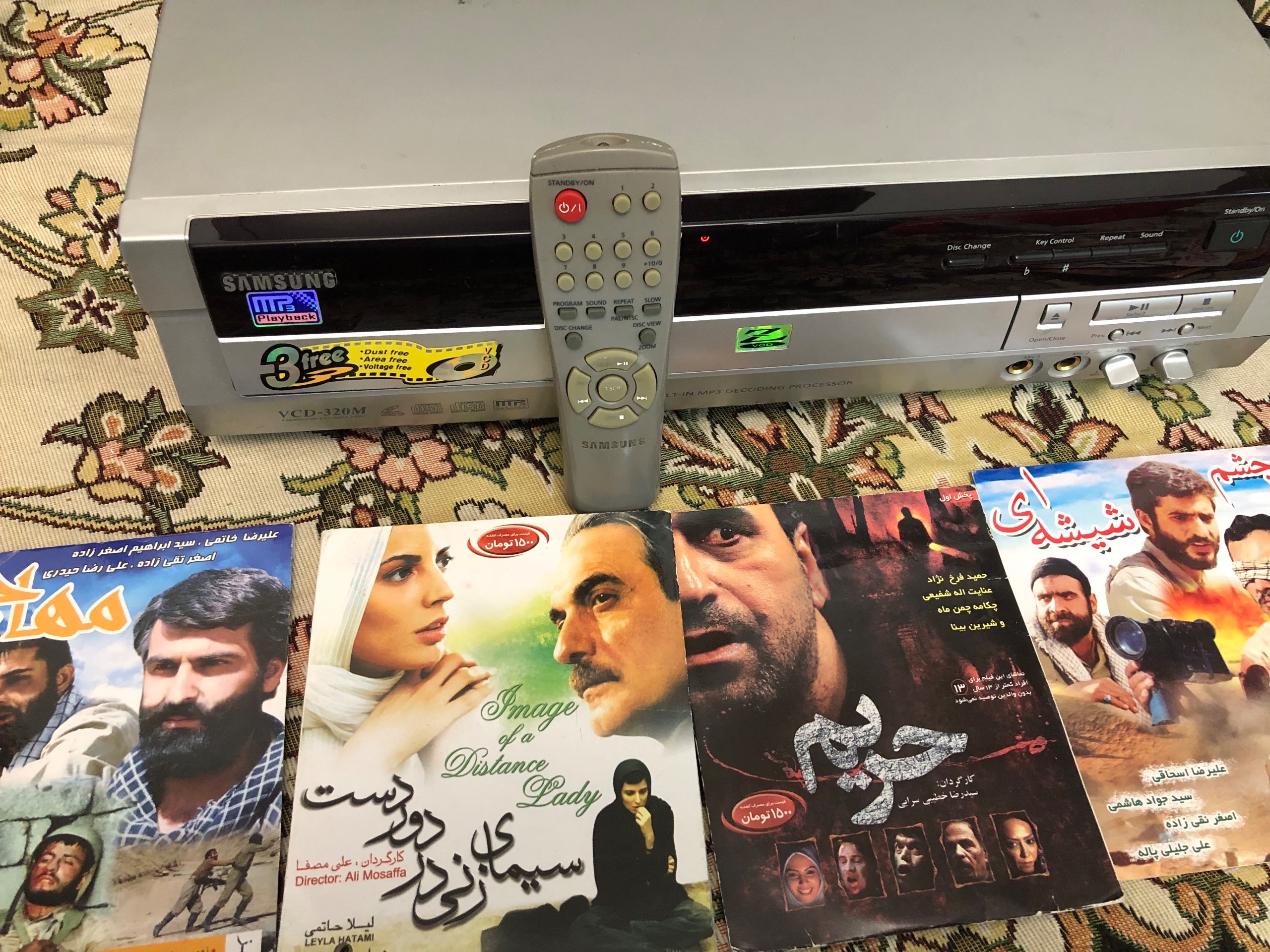 دی وی دی پلیر سامسونگ 3 دیسک خور کلکسیونی