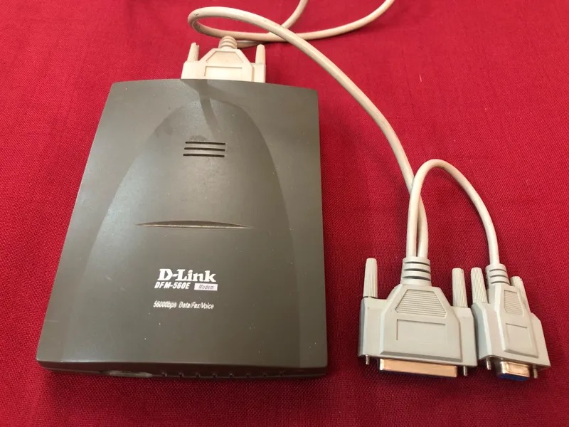 فکس مودم اکسترنال D-LINK DFM-560E تایوانی
