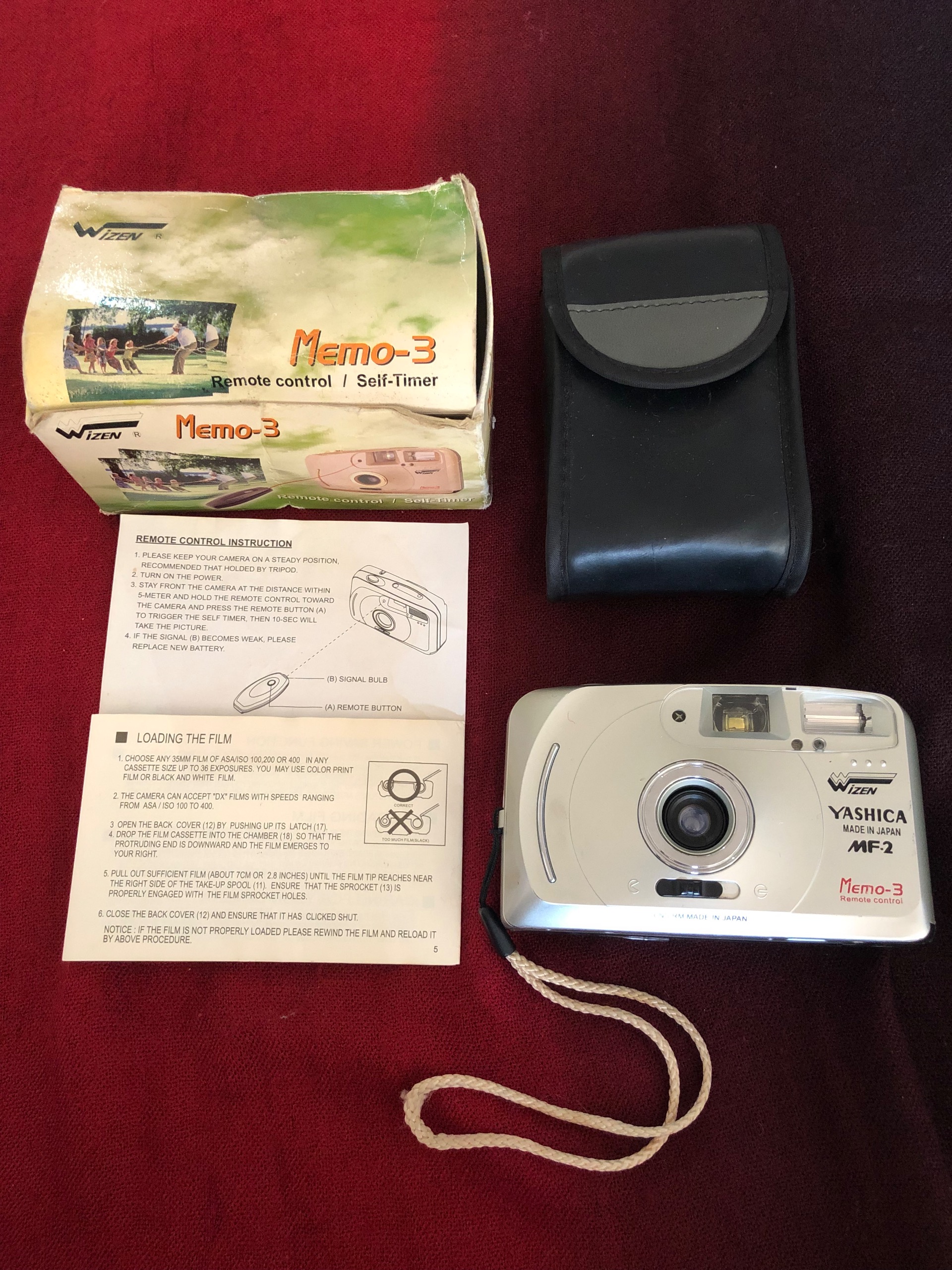 دوربین عکاسی قدیمی کلکسیونی یاشیکا yashica ژاپن