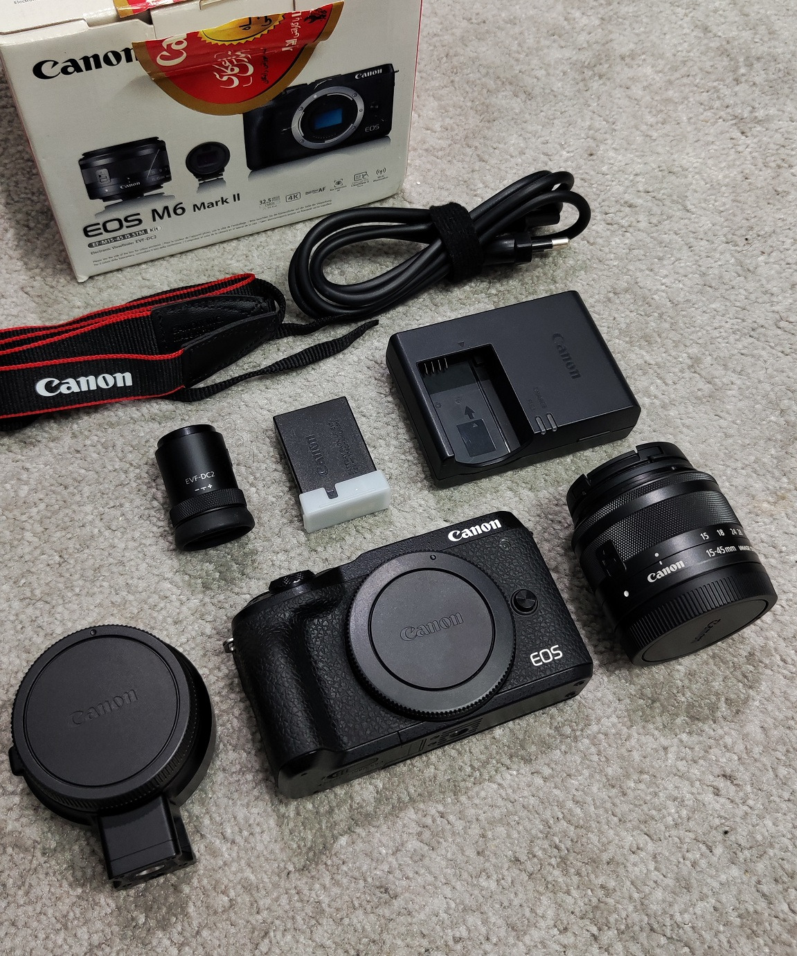 دوربین عکاسی کنون Canon Eos M6 Mark ii