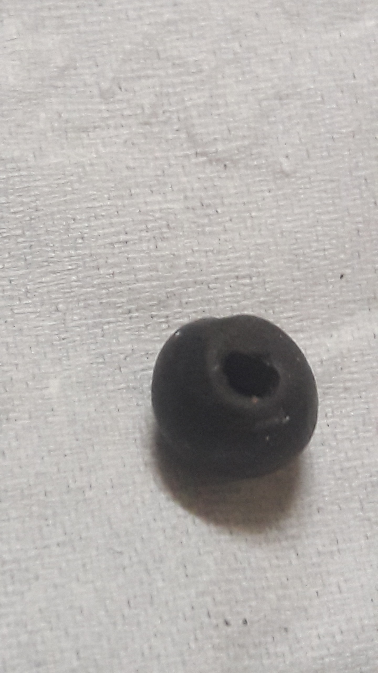 مهره قدیمی دست ساز درویش عبداله ساروج سیاه