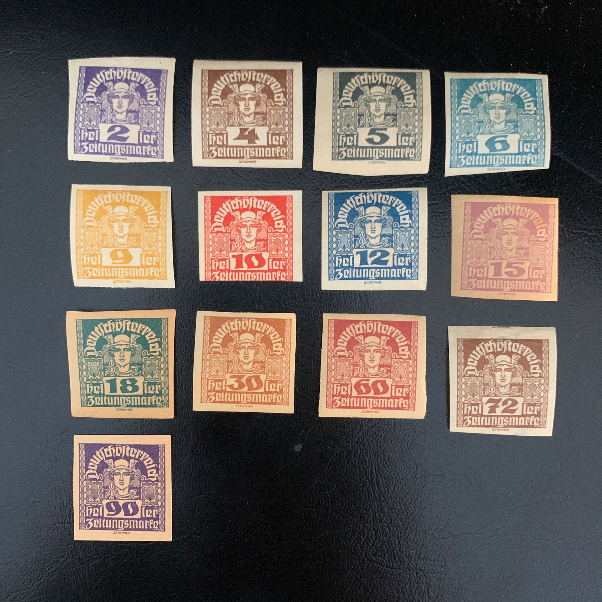 تمبر اتریش 1920