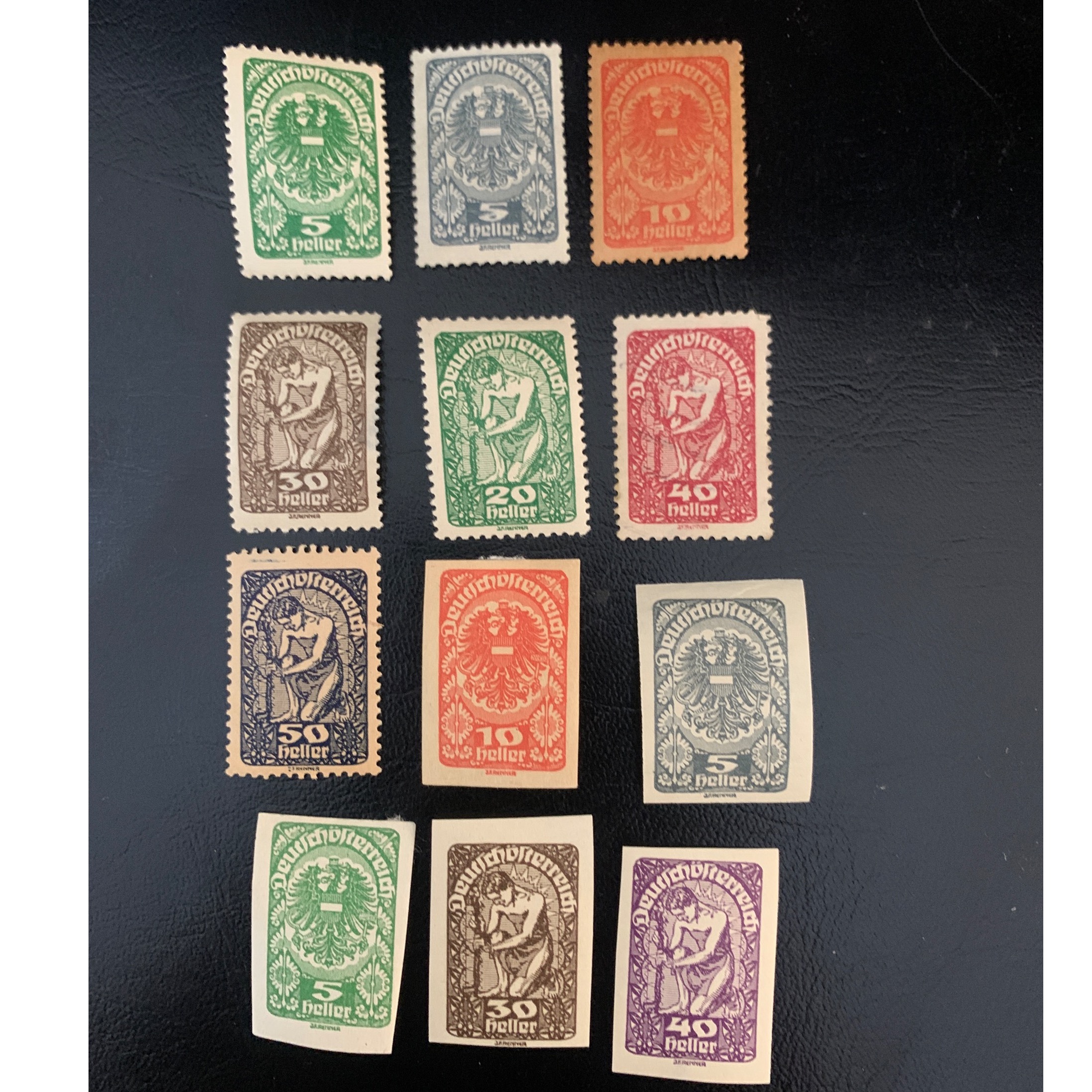 تمبر اتریش 1919