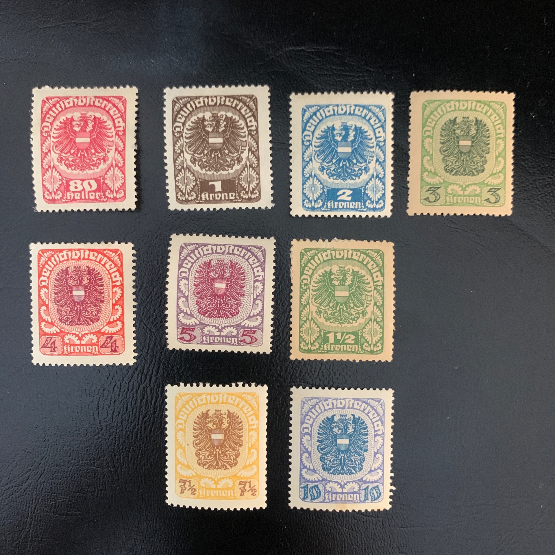 تمبر اتریش 1920