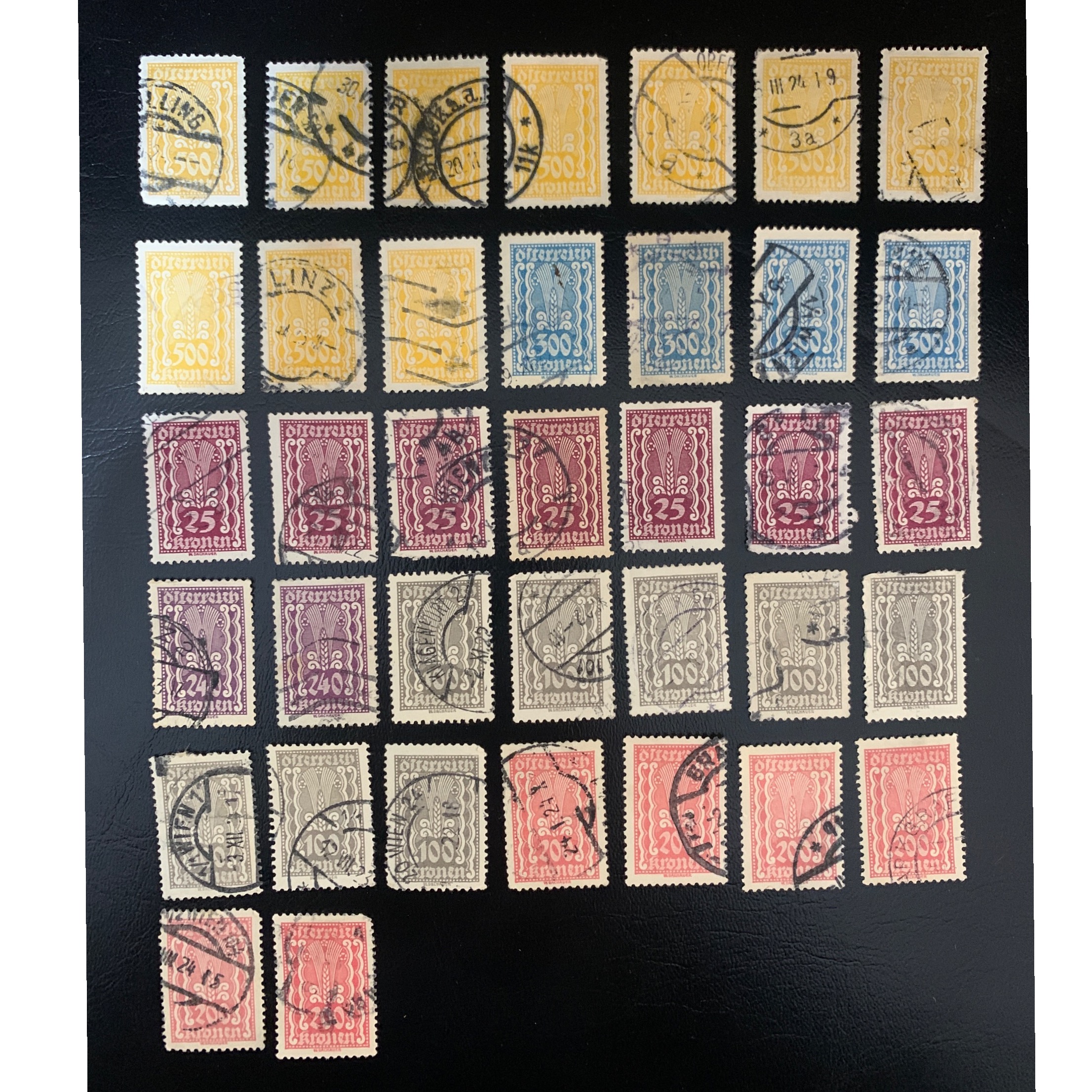 تمبر اتریش 1922