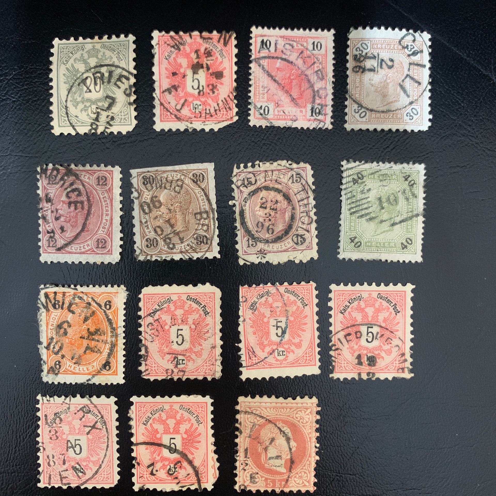 تمبر اتریش 1908