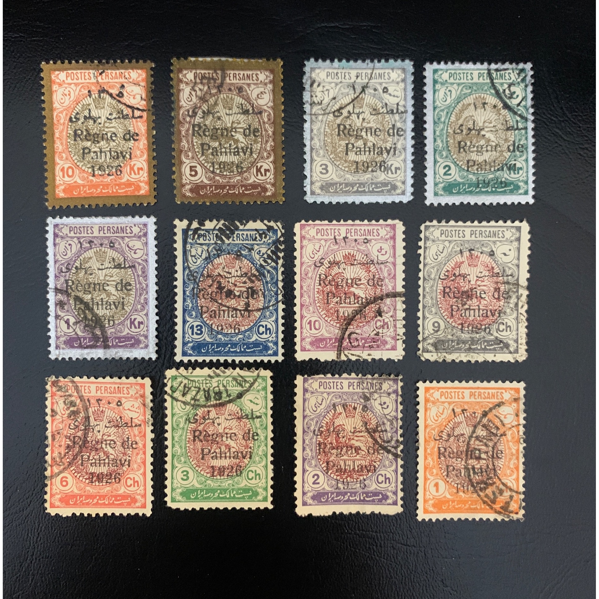 تمبر مشروطه رضاشاه