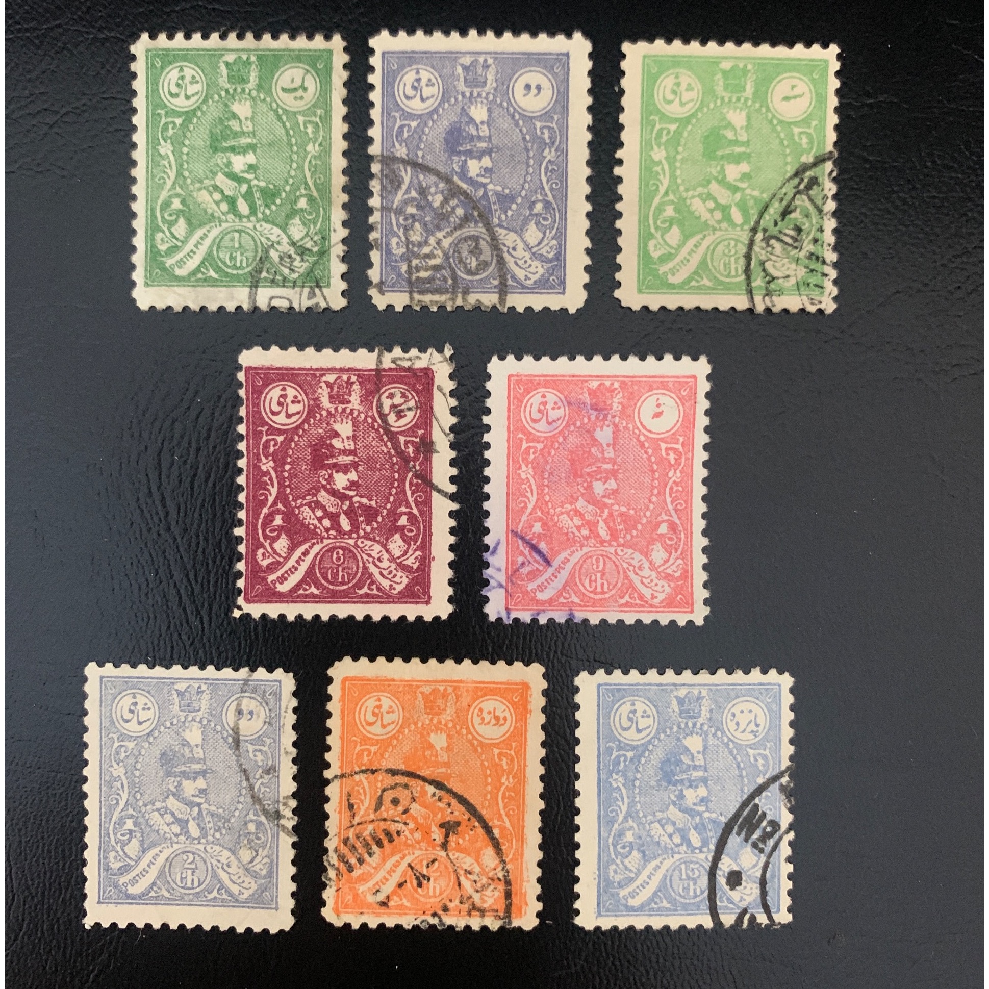 تمبر رضاشاه سری شویدی