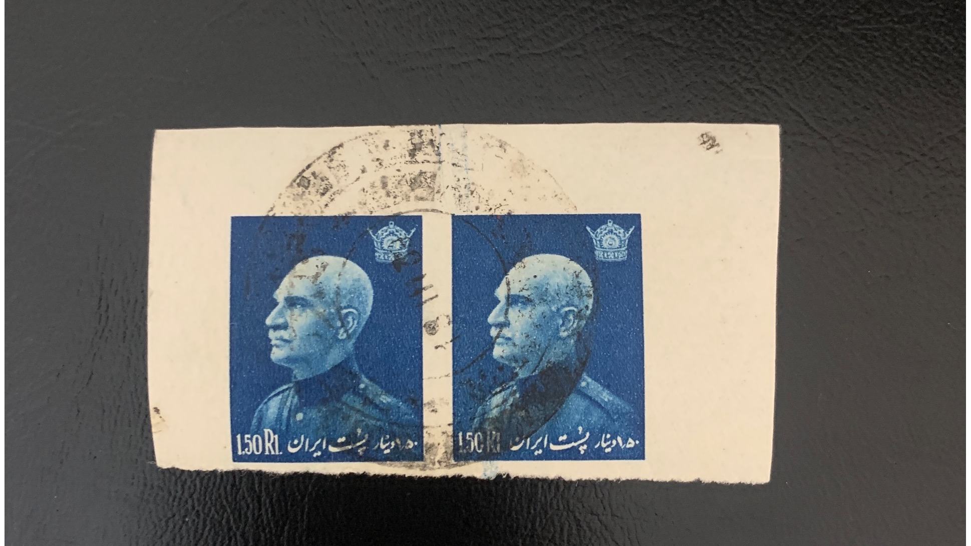 تمبر رضاشاه سال تولد 1/5 ریال