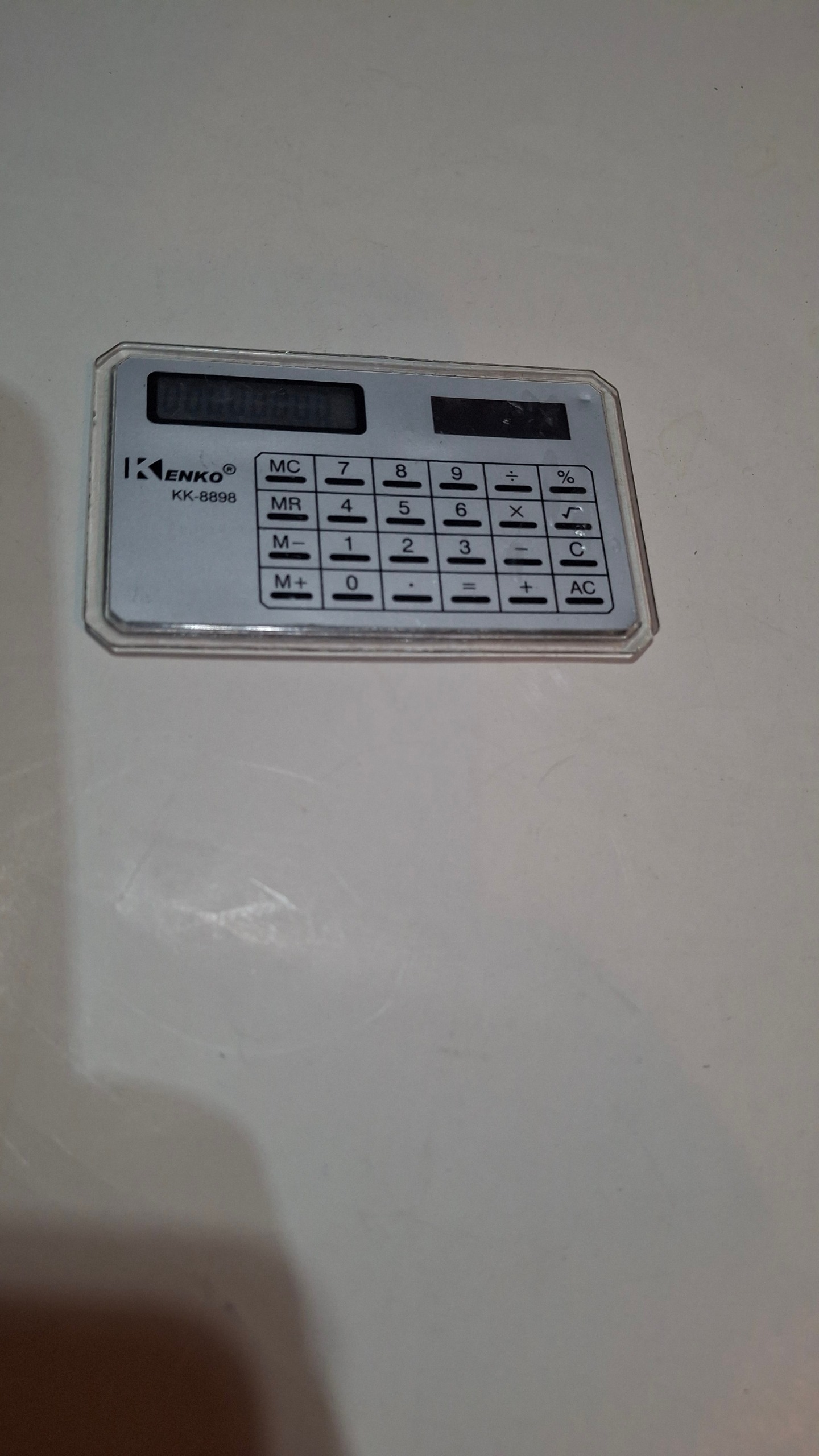 ماشین حساب خورشیدی جیبی