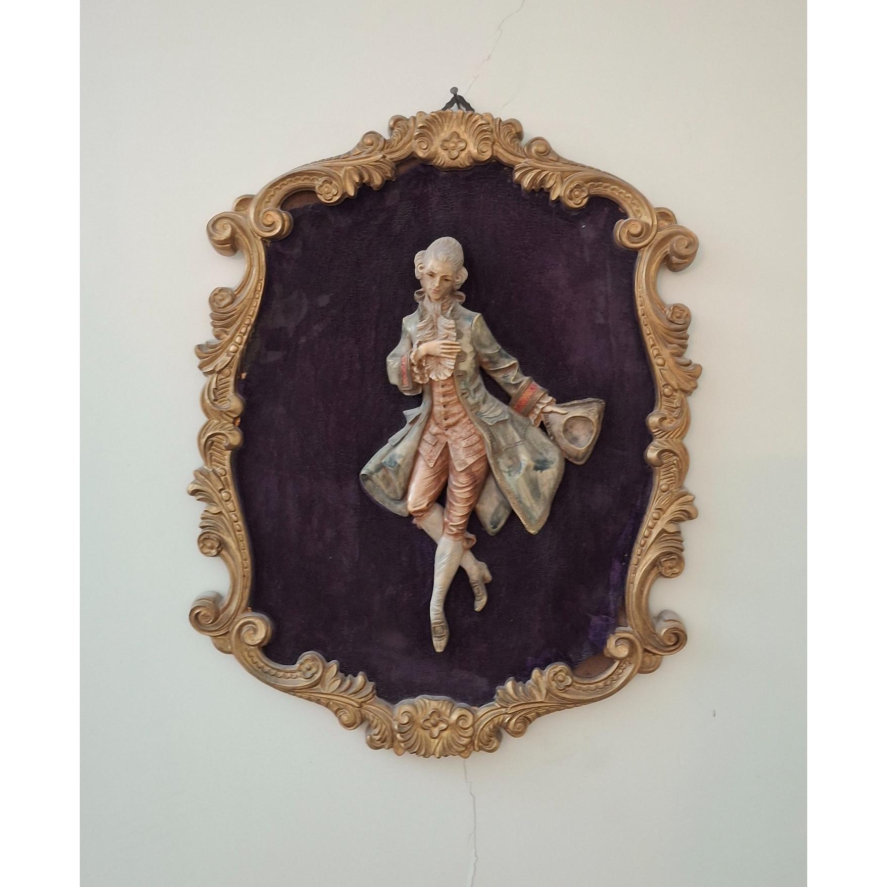 تابلو قدیمی پلی استری ایتالیا یی قدیمی