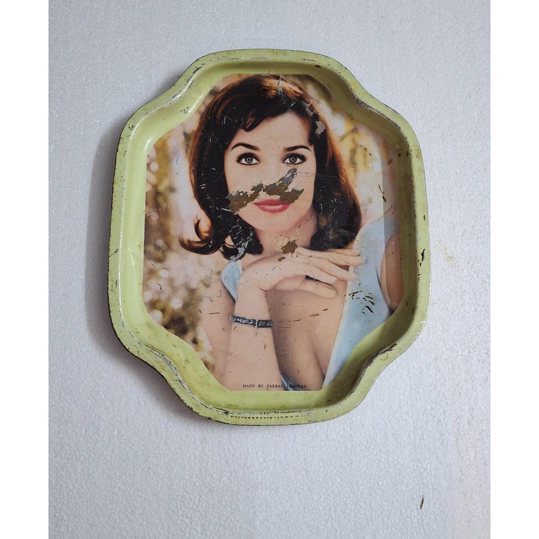 سینی تبلیغاتی قدیمی