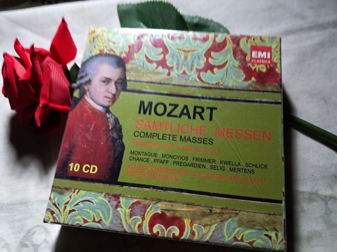 پک ارجینال 10 دیسک از موتسارت Mozart کلاسیک