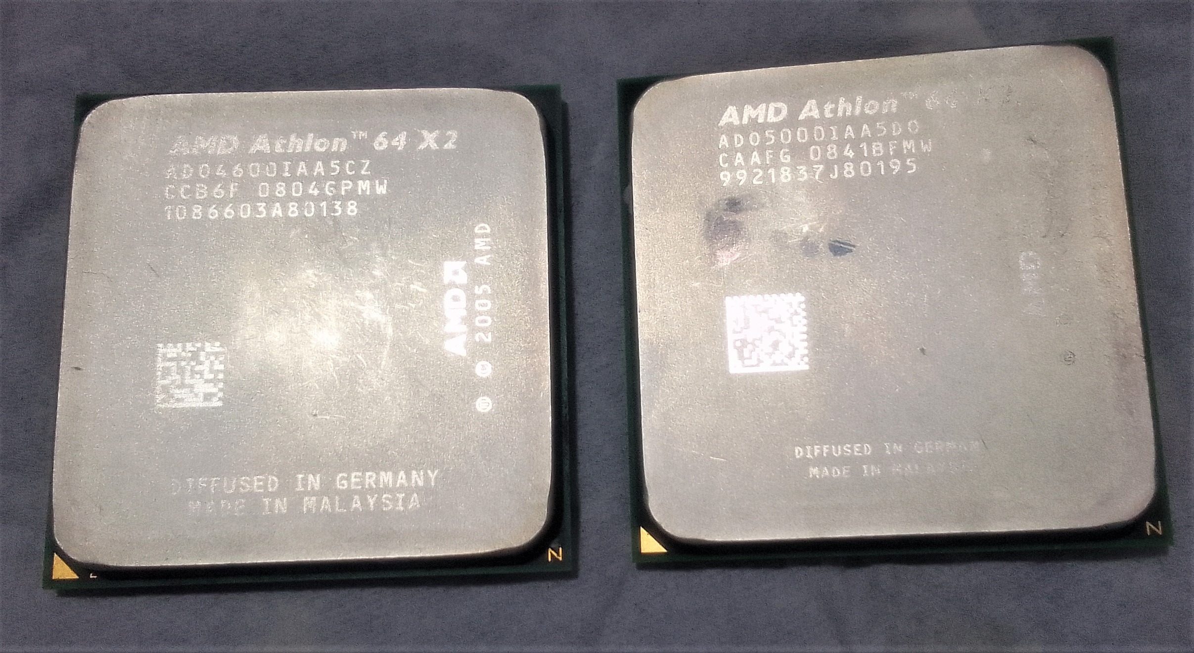2عددپردازنده AMD Athlon 64 X2 5000