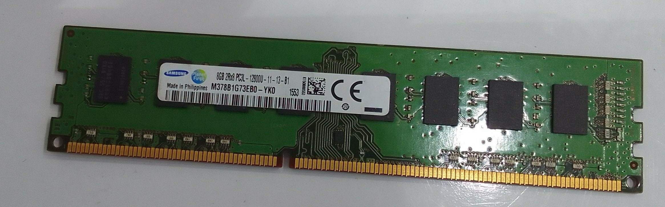 رم 8گیگ تک کاناله12800مگاهرتزsamsung رم DDR3