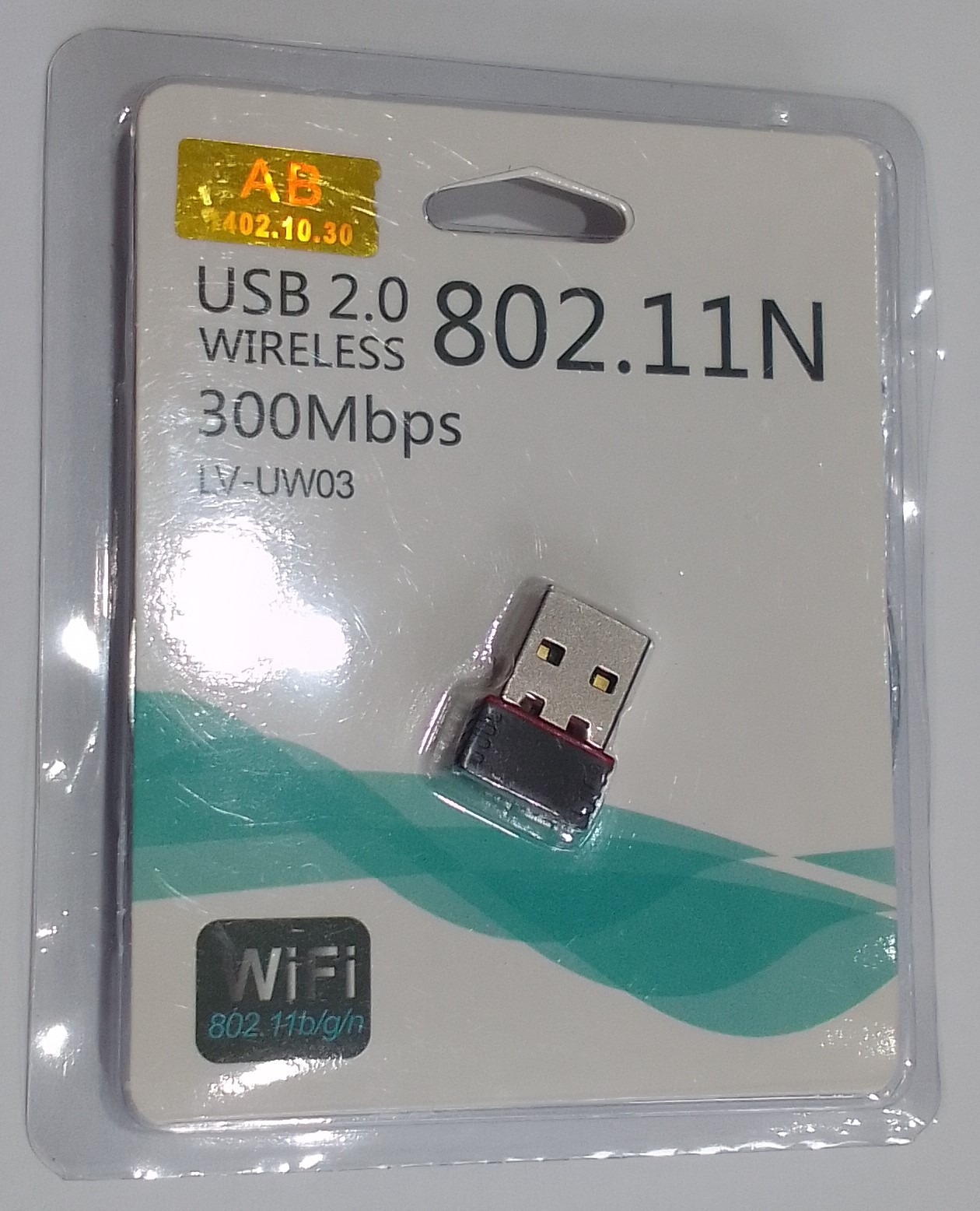 دانگل وای فای 300Mb مدل 802.11n بدون آنتن