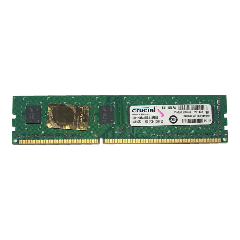 RAM DDR3 1600-4GB Crucial دو ور چیپ کد Code41