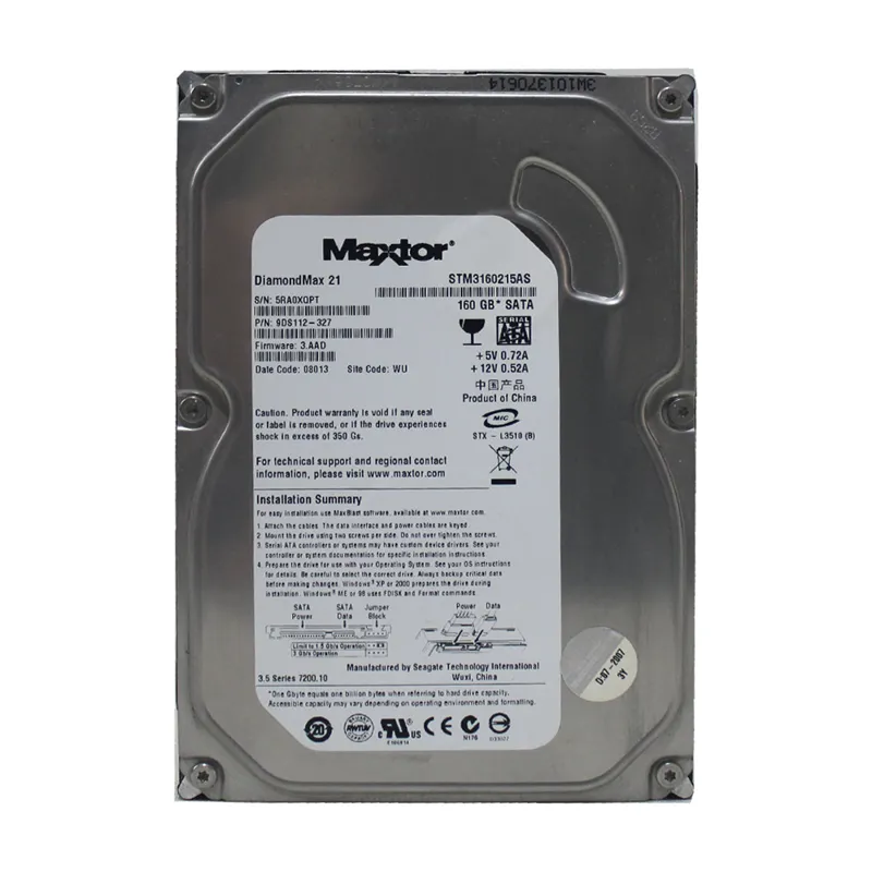 هارد Maxtor 160GB نو - کد Code 190