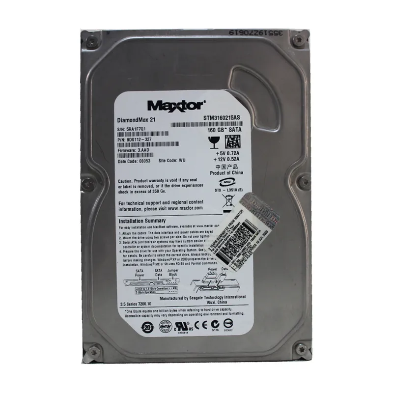 هارد Maxtor 160GB سلامت 100% - کد Code 195
