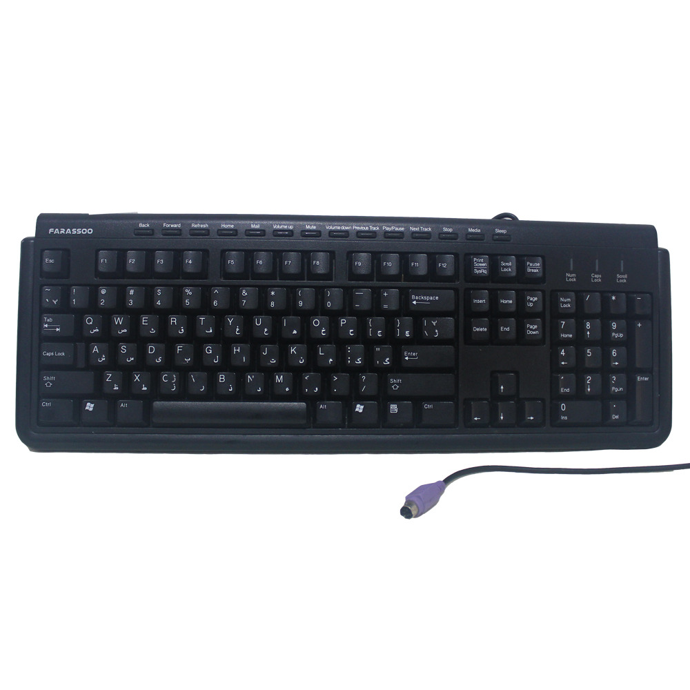 کیبورد FARASSOO-FCR2880 کد Code55 نو