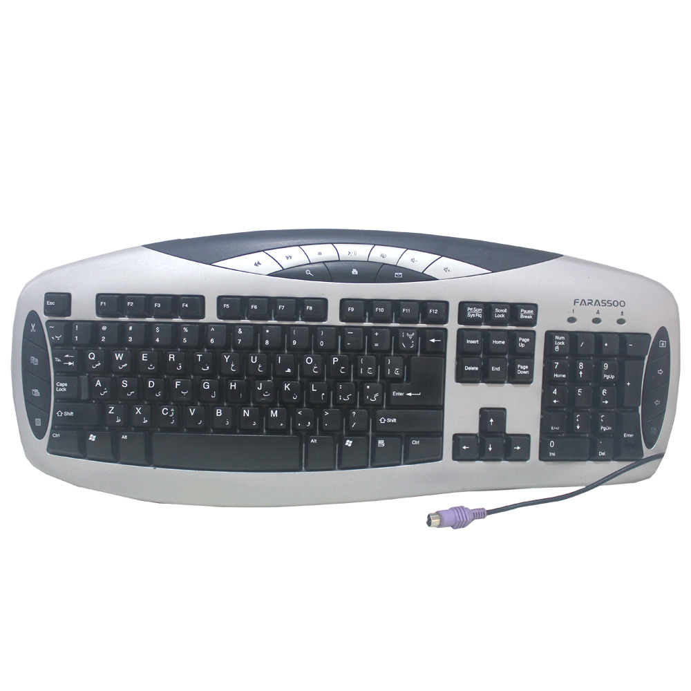 کیبورد FARASSOO-FCR8700 کد Code65 عالی
