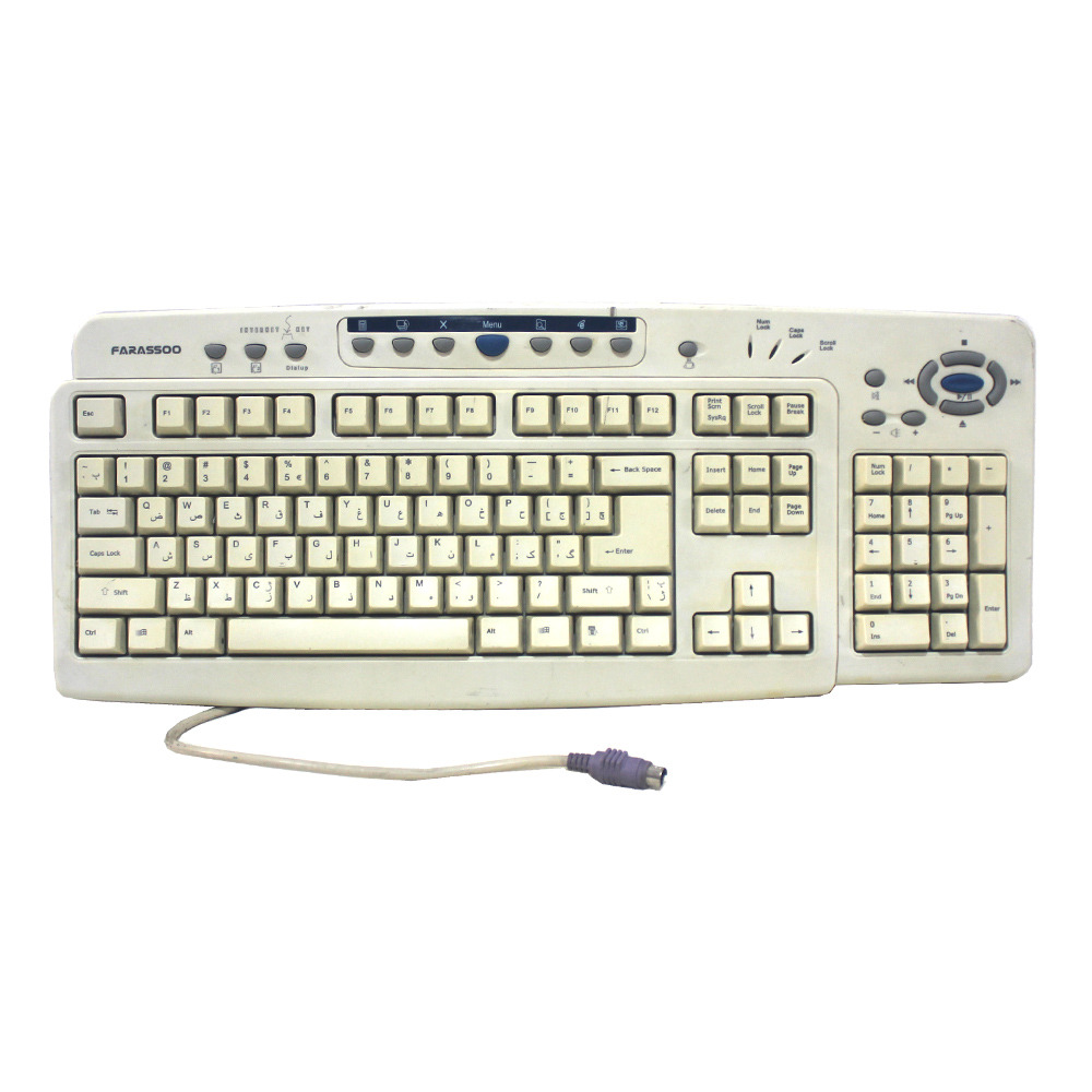 کیبورد FARASSOO-FCR8100 کد Code74 کلکسیونی