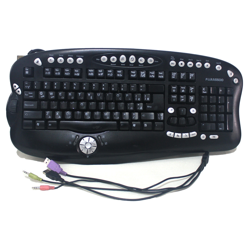 کیبورد FARASSOO-FCR8910 کد Code79 سااالم