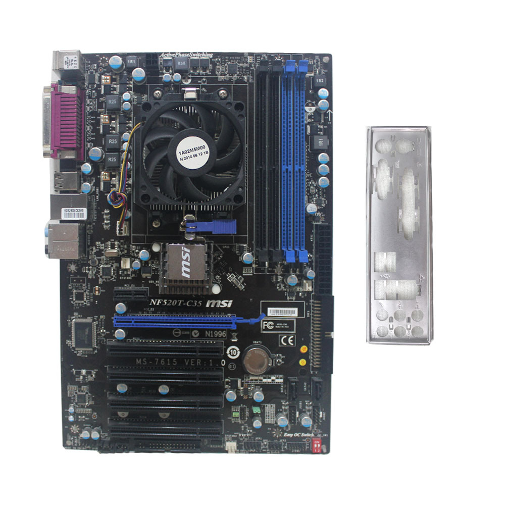 باندل MSI NF520T-C35 بهمراه AMD X2 فوق العاده