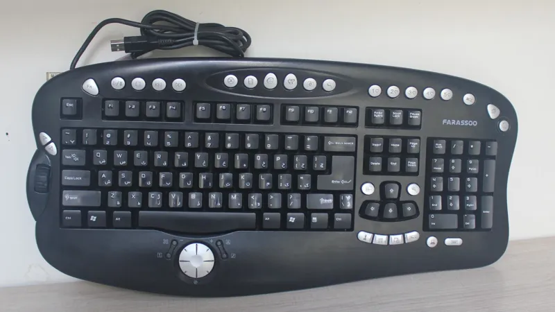 کیبورد FARASSOO مدل FCR-8900 کد Code016