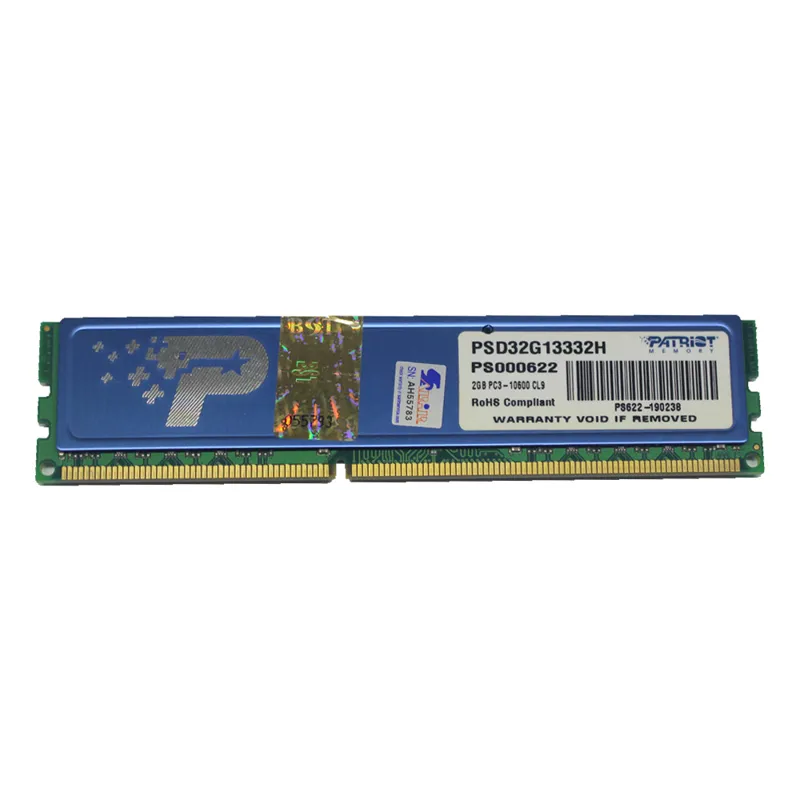 RAM DDR3 1333-2GB PATRIOT دو ور چیپ کد Code20
