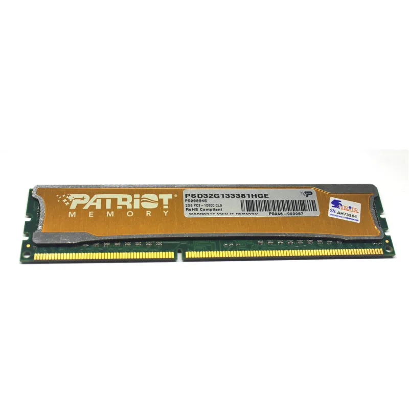 RAM DDR3 1333-2GB PATRIOT دو ور چیپ کد Code23