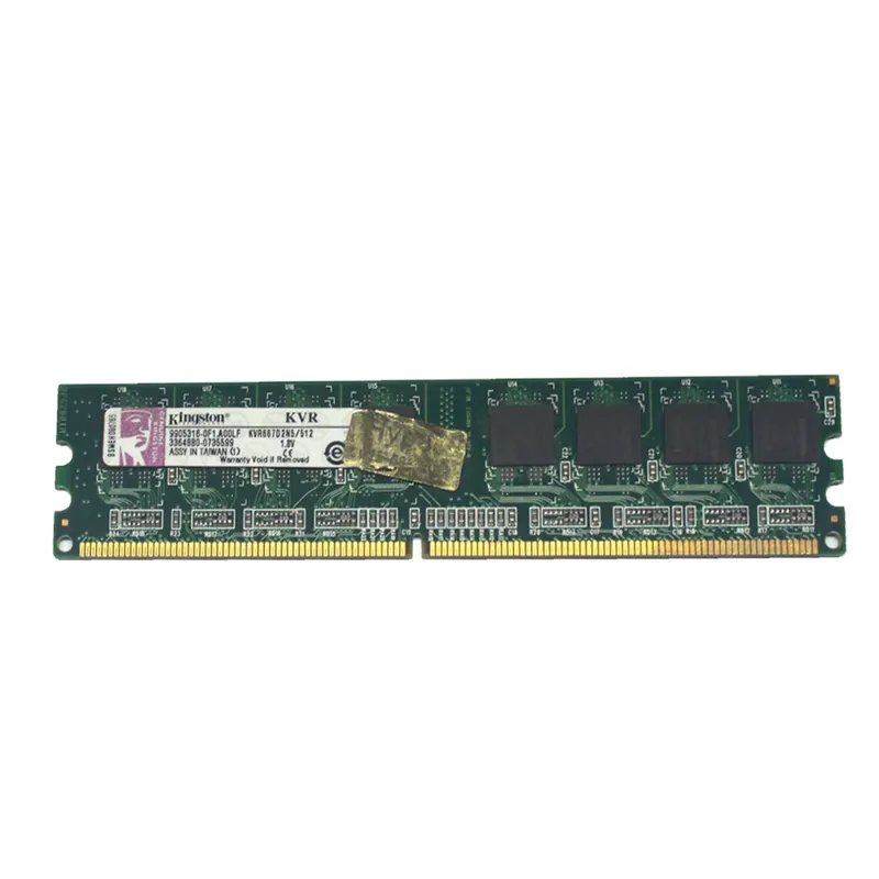 RAM DDR2 667-512MB Kingstone دو ور چیپ کد Code39