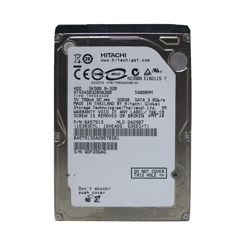 هارد HITACHI 320GB کم یاب - کد Code 133