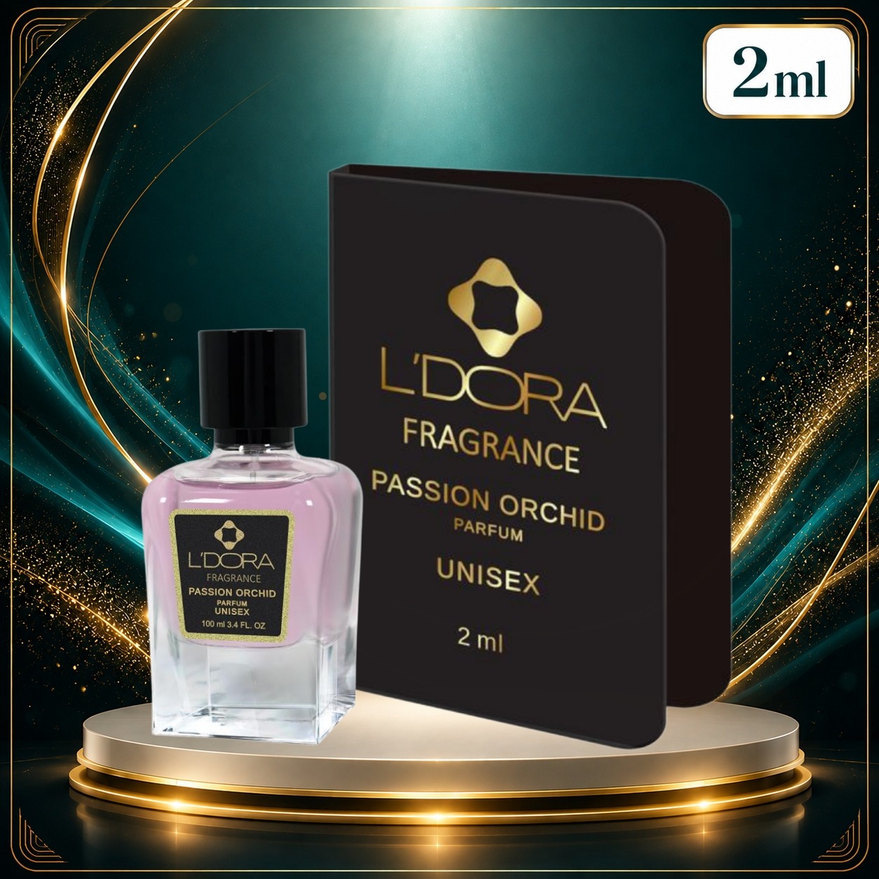 تستر 2 میل پرفیوم PASSION ORCHID لدورا
