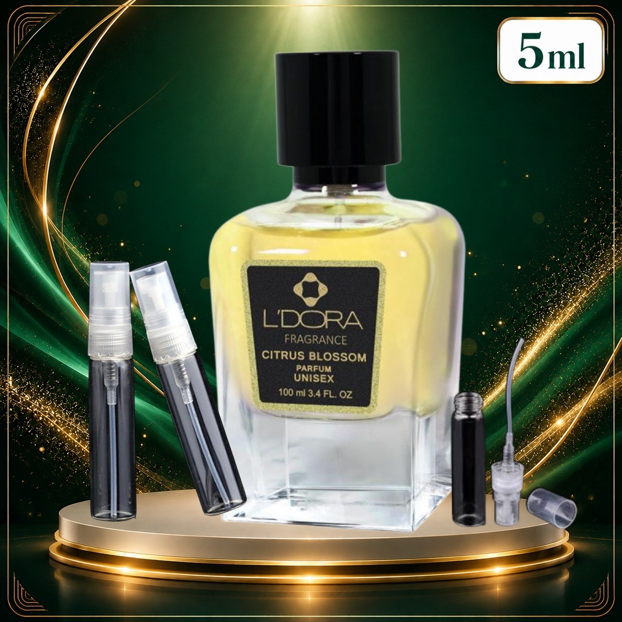 تستر 5 میل پرفیوم CITRUS BLOSSOM لدورا