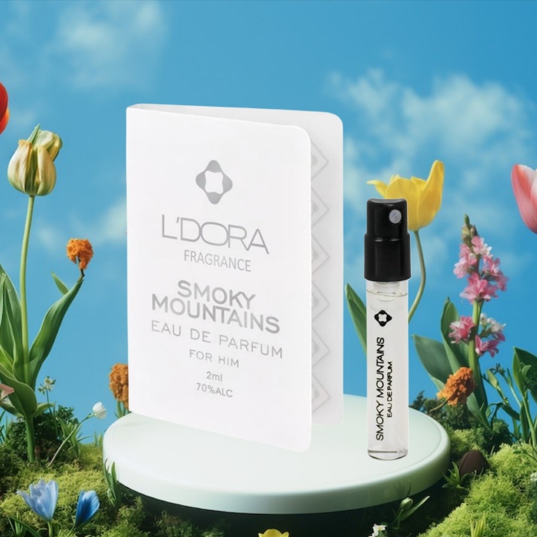 تستر ادوپرفیوم مردانه مدل SMOKY MOUNTAINS لدورا