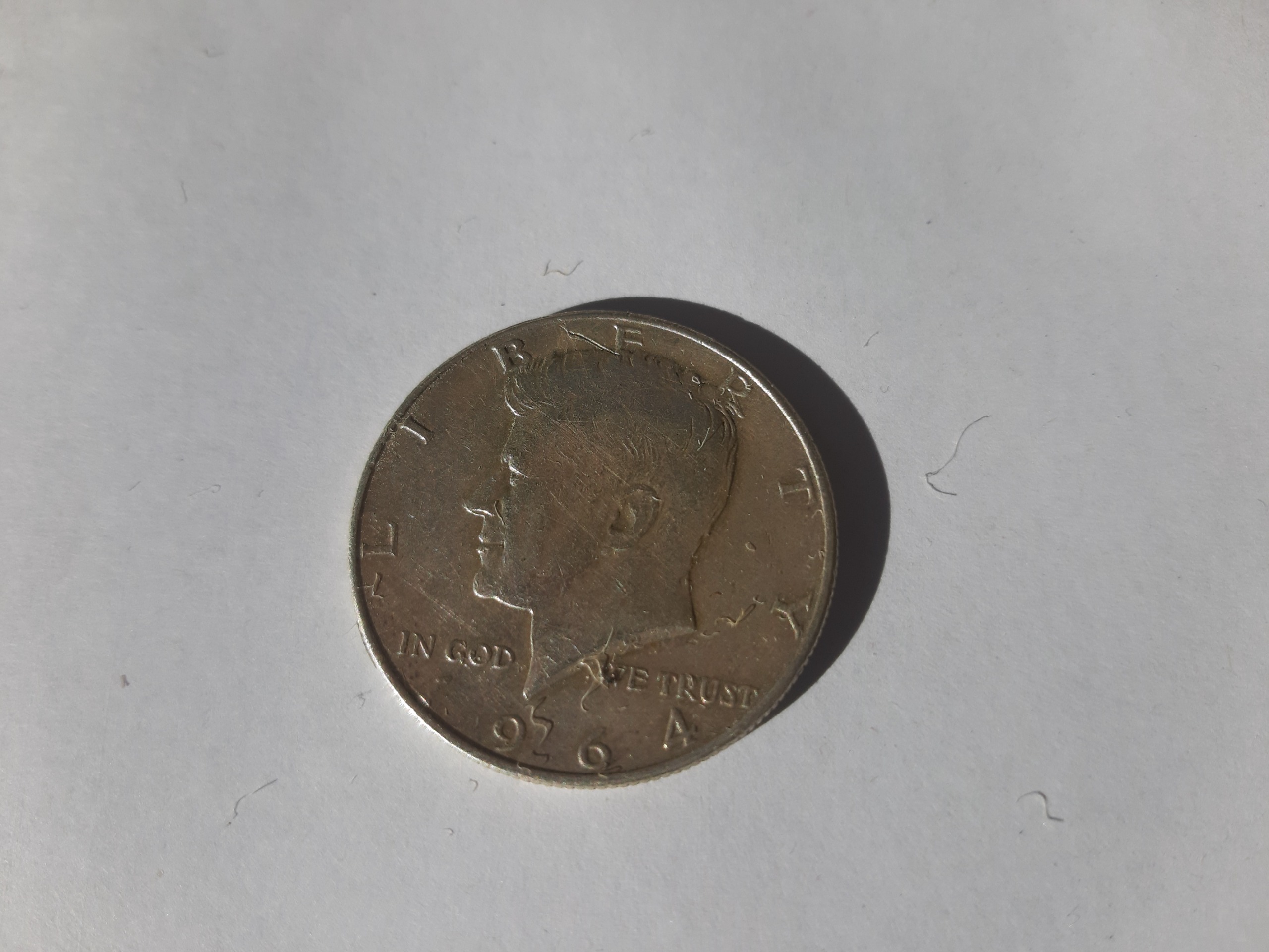 سکه نقره نیم دلار نقره 1964 آمریکا