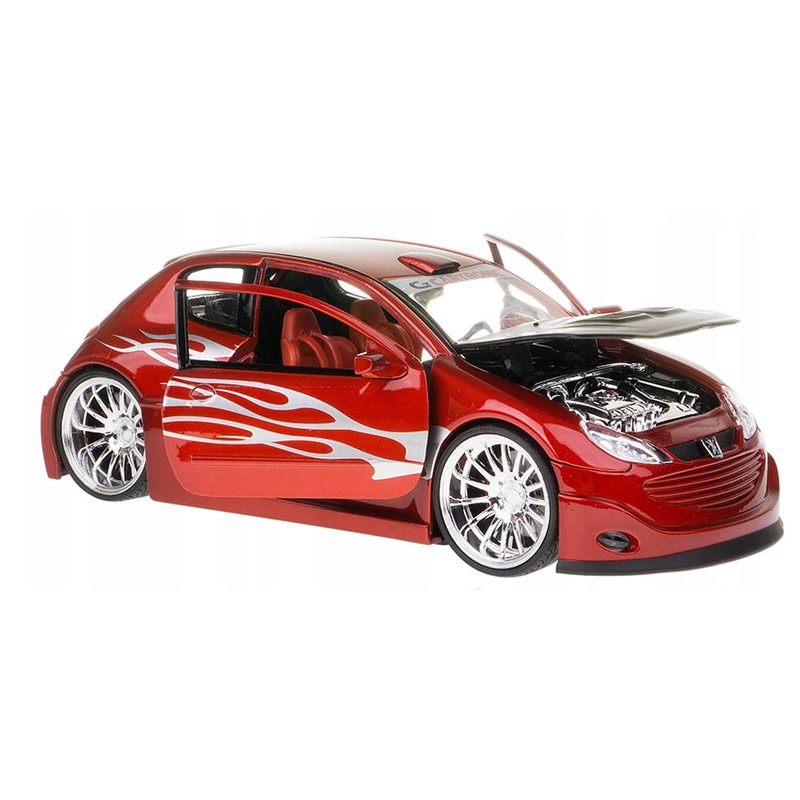 ماشین بازی ویلی مدل 206 Tuning قرمز