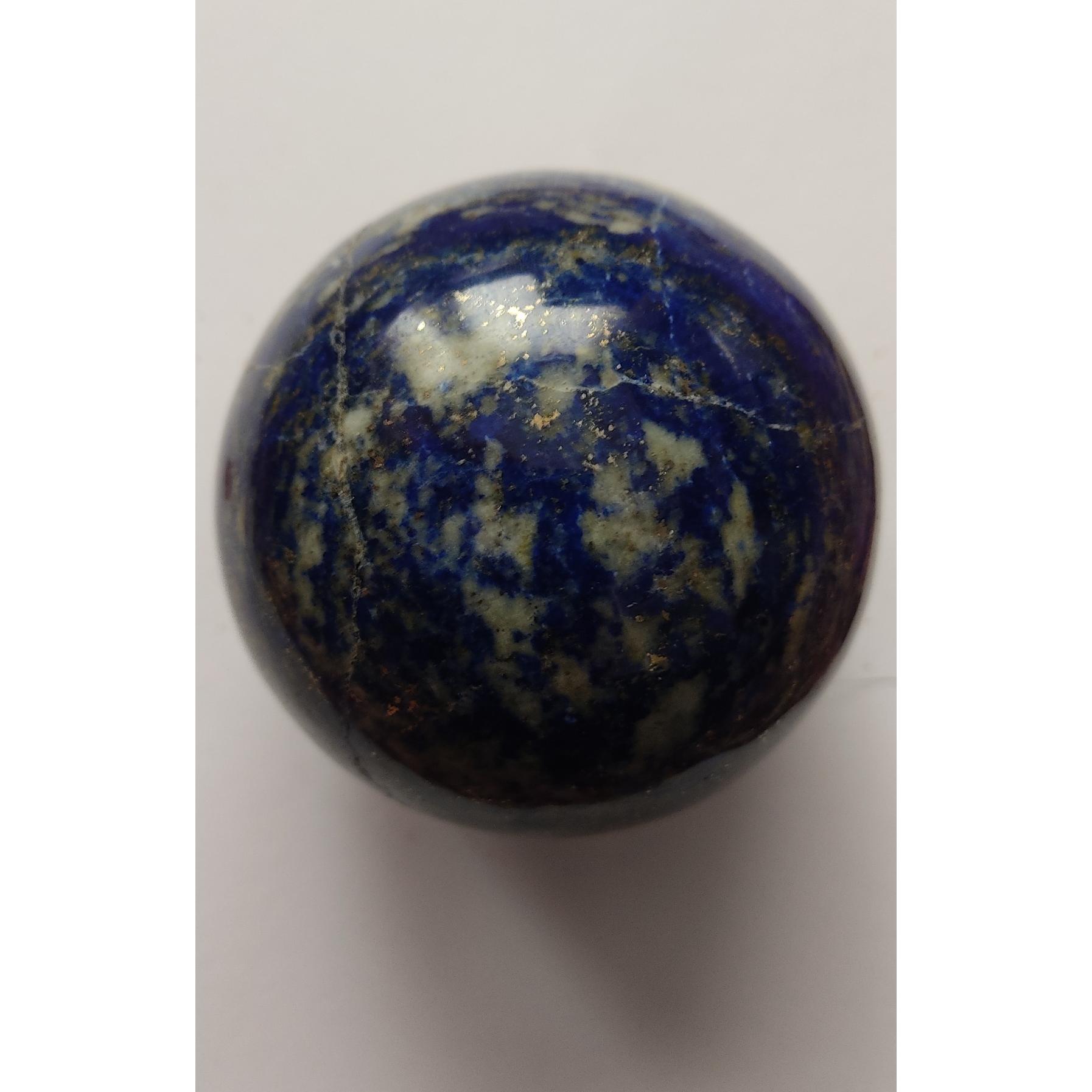 گوی لاجورد پیریت دار