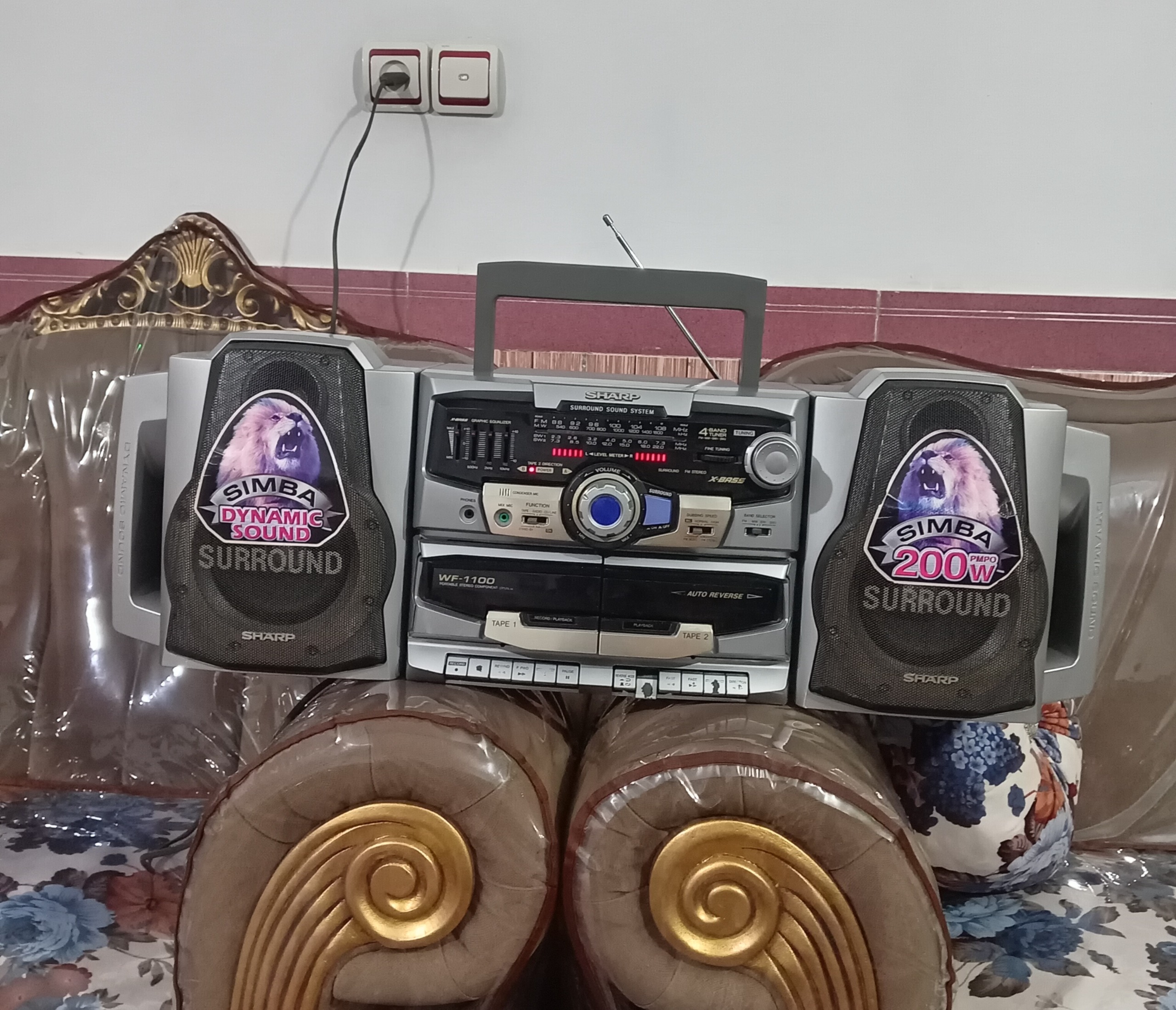 ضبط صوتی دو کاسته شارپ
