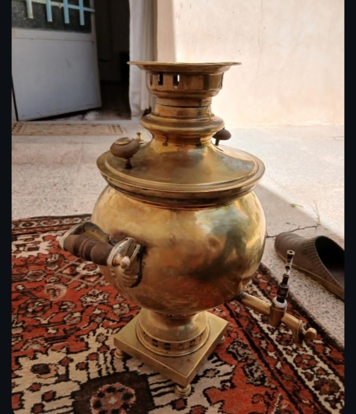 سماور زغالی پاتاشوف روسی