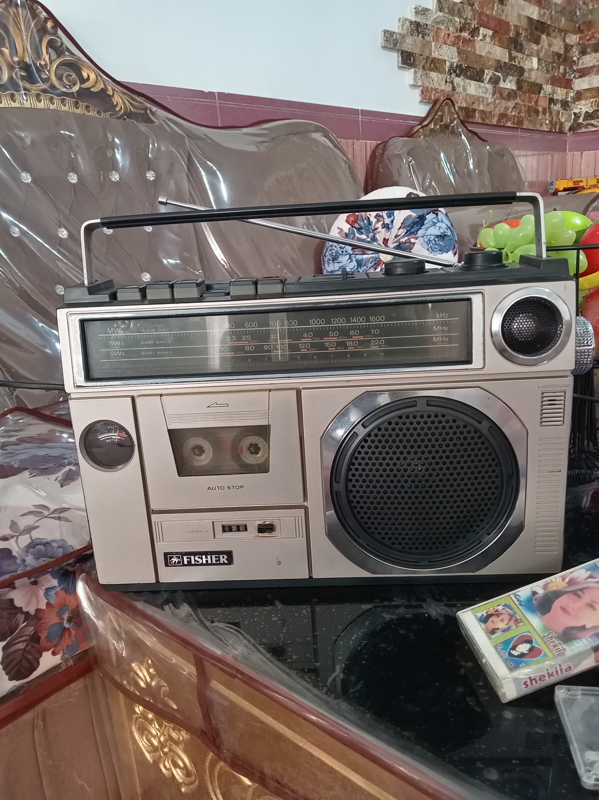 رادیو ضبط فیشر ژاپنی