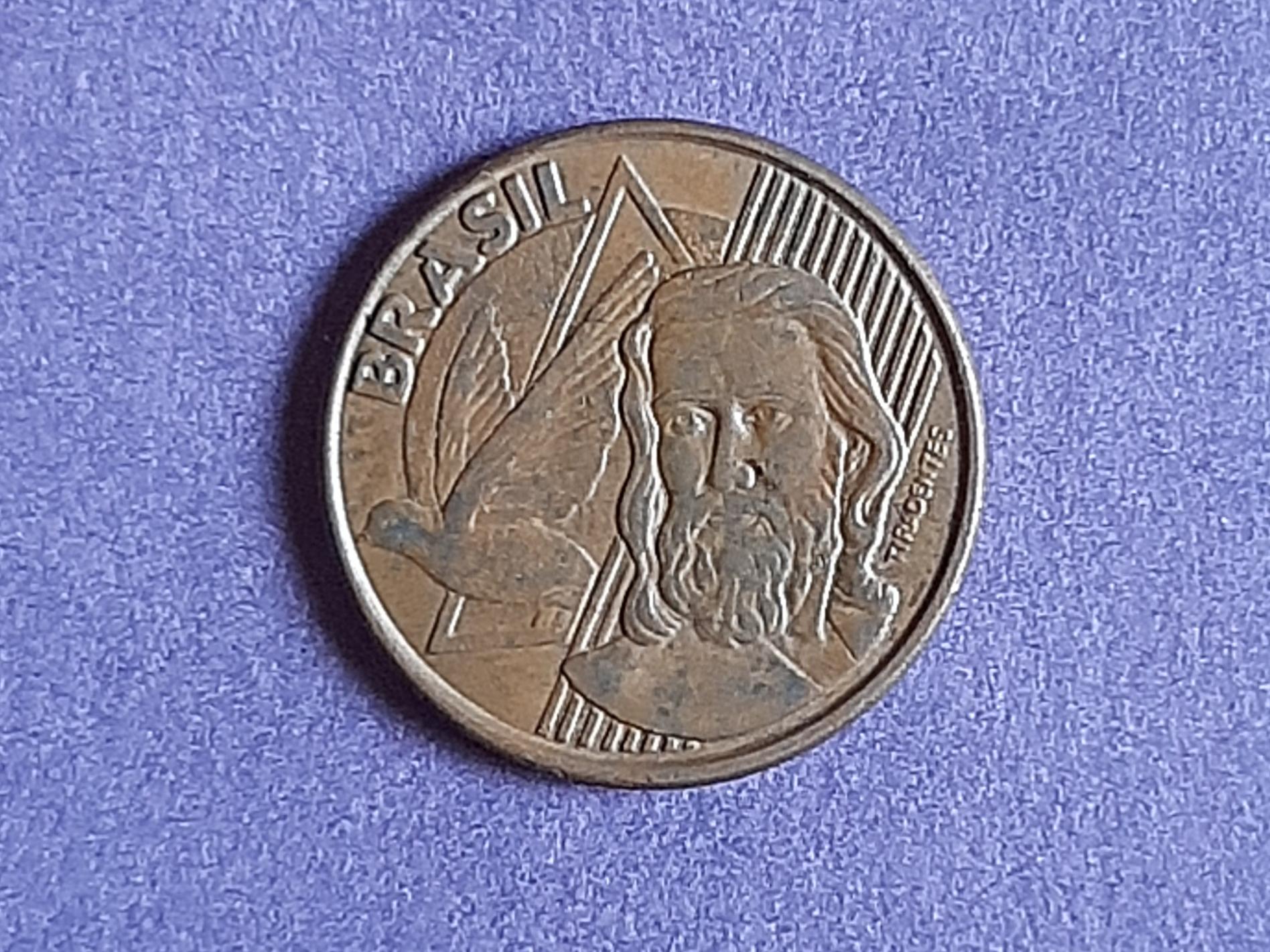 سکه 5 سنتاوو برزیل (2005)
