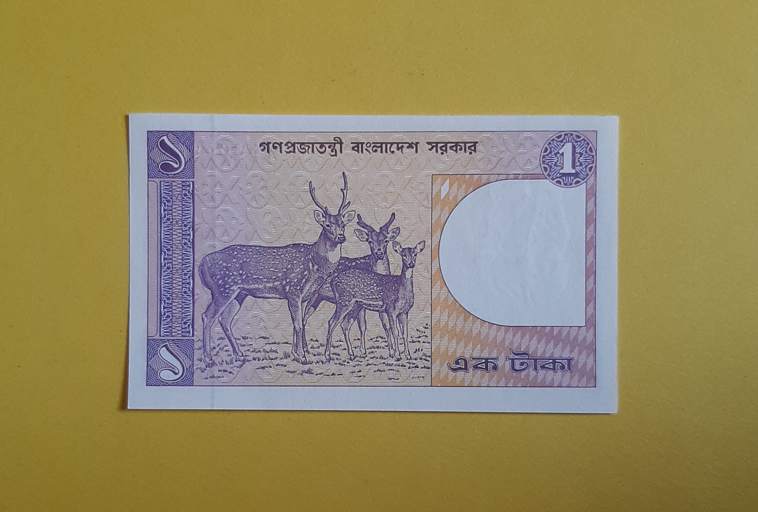 1 تاکا بنگلادش